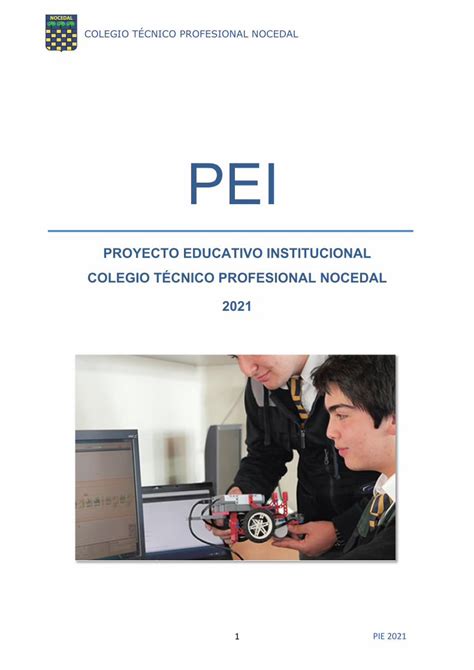 Pdf Proyecto Educativo Institucional Colegio TÉcnico Dokumen Tips