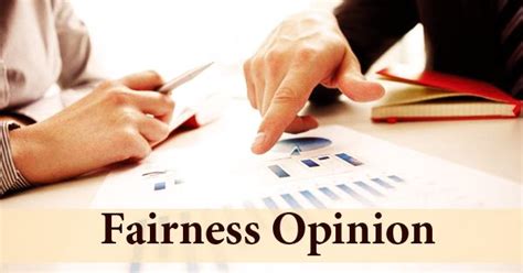 fairness opinion assignment point