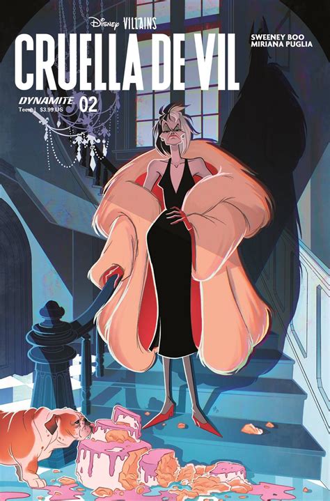 Dynamite Comics Disney Villains Cruella De Vil 2 Review DuckTalks