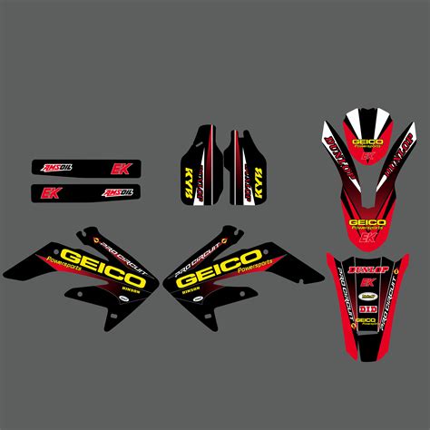 Motocross Vinyl Full Mx Graphics Kit Decals Sticker For Honda CRF250X