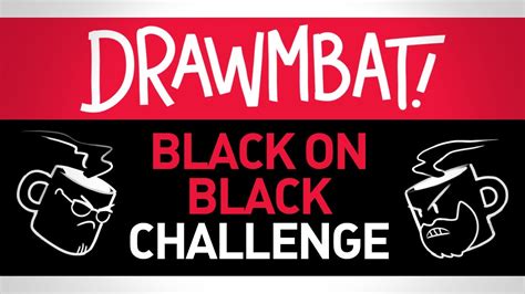 Black On Black Challenge Drawmbat Youtube