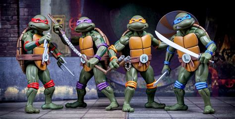 Enfermo Derrocamiento Experto Figuras Tortugas Ninja Neca De Otra