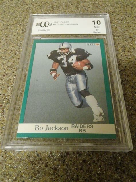 Fleer Bo Jackson For Sale Online Ebay