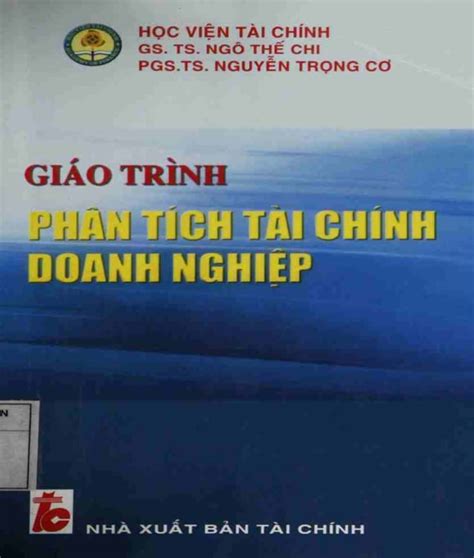 Giao Trinh Phan Tich Tai Chinh Doanh Nghiep Pdf