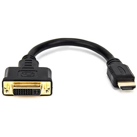 Rocstor Hdmi Male To Dvi D Female Video Adapter Cable Y A B