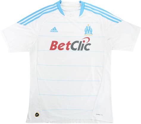 Olympique Marseille Away Football Shirt Sponsored By N Uf