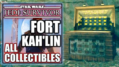 Jedi Survivor Fort Kahlin All Collectibles Koboh Youtube