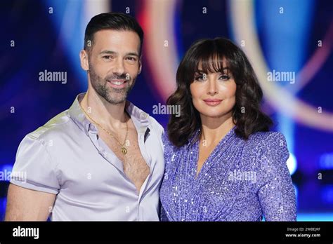 Sylvain Longchambon And Roxy Shahidi During The Press Launch For The Upcoming Series Of Dancing