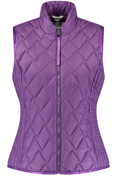 Gerry Weber 945005 Violet Padded Gilet Experience Boutique