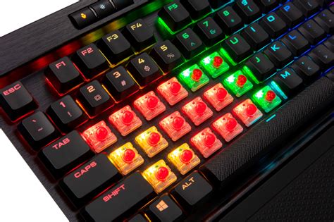 Customer Reviews Corsair K Rgb Mk Low Profile Rapidfire Full Size