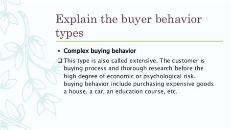 Buyer Behavior Models Ppt