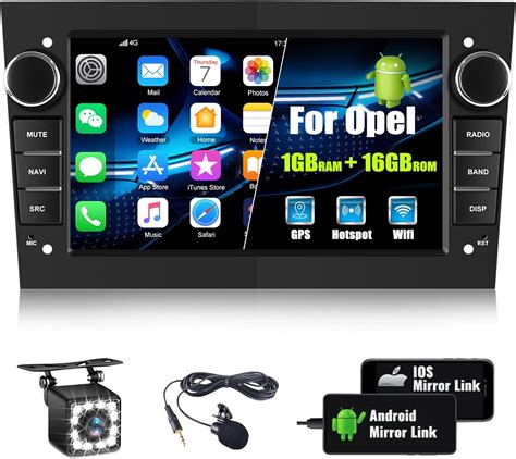 Camecho Android Din Autoradio Mit Navi F R Opel Corsa D Astra H