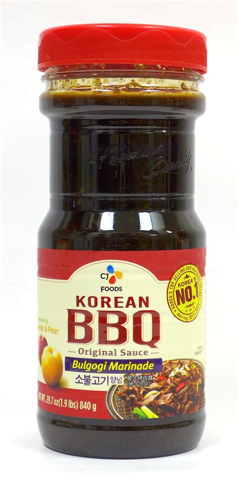 Buy Cj Korean Bbq Sauce Hot And Spicy Chicken And Pork 29 63 Ounce Bottles Pack Of 4 Online At