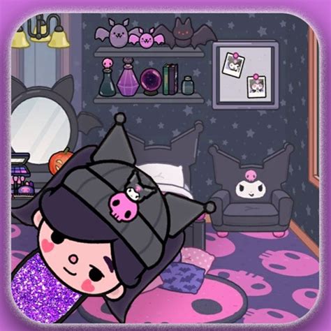 Purple Toca Kuromi House Ideas By Assali Abderrahmane