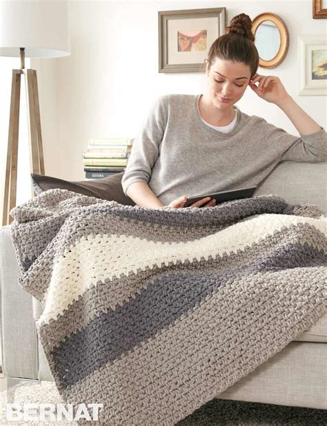 20 Awesome Crochet Blanket Patterns For Beginners Ideal Me