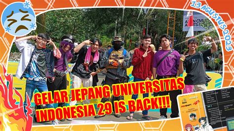 AKHIRNYA GJUI29 KEMBALI KE UI V Gelar Jepang Universitas Indonesia