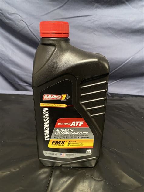 Mag Multi Vehicle Atf Automatic Transmission Fluid Fmx Technology Quart