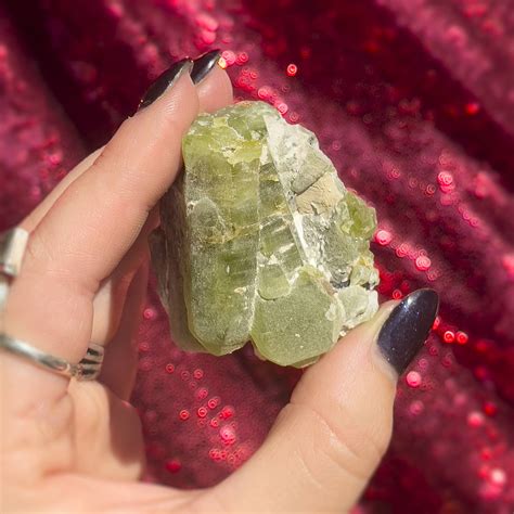 Sage Goddess Gemstone Sale Natural Peridot Specimen