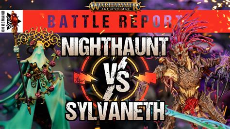 Nighthaunt Vs Sylvaneth Age Of Sigmar Battle Report Tabletop Tactics