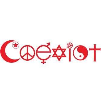 Coexist Sticker / Decal - Hippie Stickers by Stuck on Maui