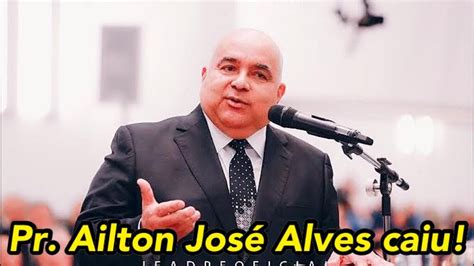 Ailton Jos Alves Renuncia A Presid Ncia Da Ieadp Youtube