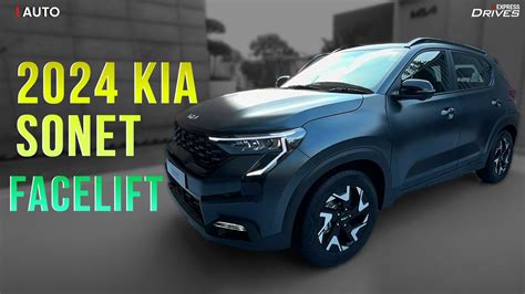 Kia Sonet Facelift More Features Design Tweaks First Look