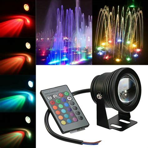 Rgb Waterdichte IP68 Led Schijnwerper Onderwater F Grandado