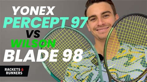 These Are Two Amazing Control Rackets Yonex Percept Vs Wilson