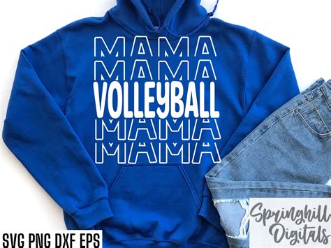 Volleyball Mama Svg Volleyball Mom T Shirt Vball Season Etsy