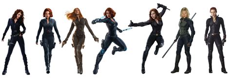 Evolution of Black Widow : r/marvelstudios