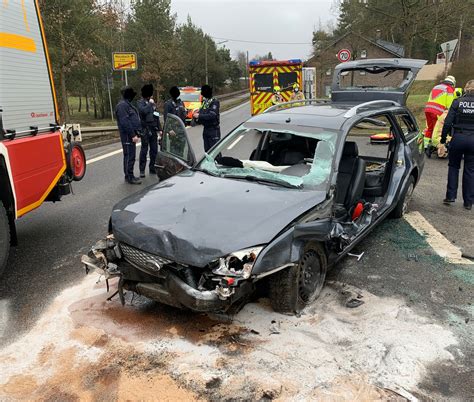 FW Stolberg Schwerer Verkehrsunfall Vier Verletzte