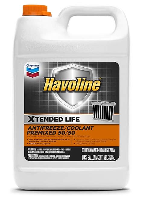 Havoline Dex Cool Extended Life Prediluted Antifreeze