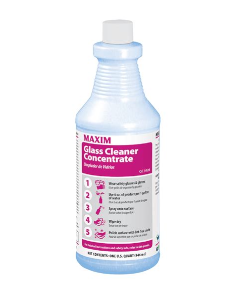 Kelsan Maxim® Glass Cleaner Concentrate Qt 6cs