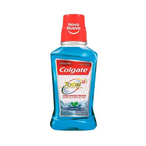 Colgate Total 12 Clean Mint Enjuague Bucal 250 Ml Farmacia Zentner