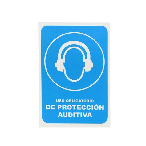 Rotulo Uso Obligatorio De Proteccion Auditiva RÓtulos