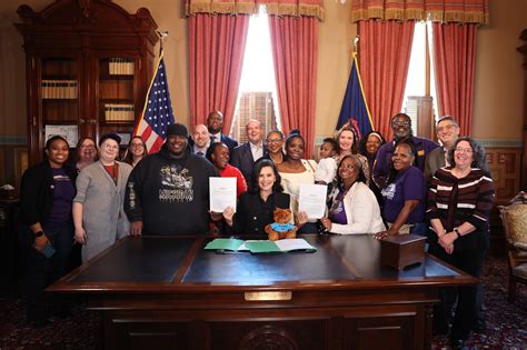 Gov Whitmer Signs Bills To Protect Home Care Workers Rights Expand