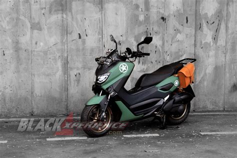 Modifikasi Nmax Warna Hijau Modifan Max