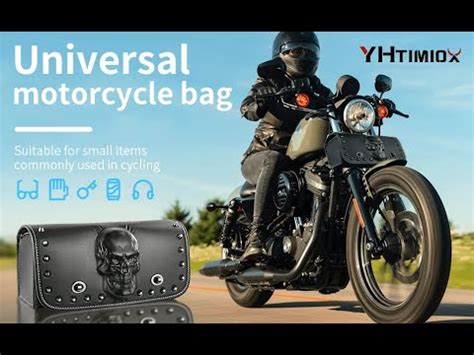 Yhtimiox Universal Motorcycle Tool Saddlebags Youtube