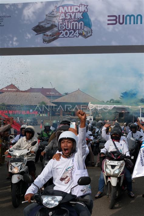 Mudik Asyik Bersama Bumn 2024 Antara Foto