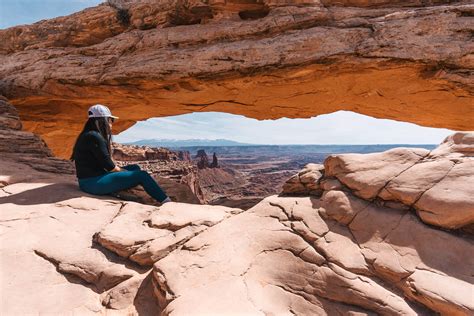 Canyonlands Trademark View Through Mesa Arch Aspiring Wild