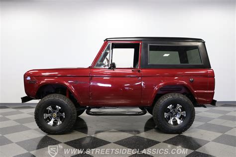 1972 Ford Bronco Classic Cars For Sale Streetside Classics