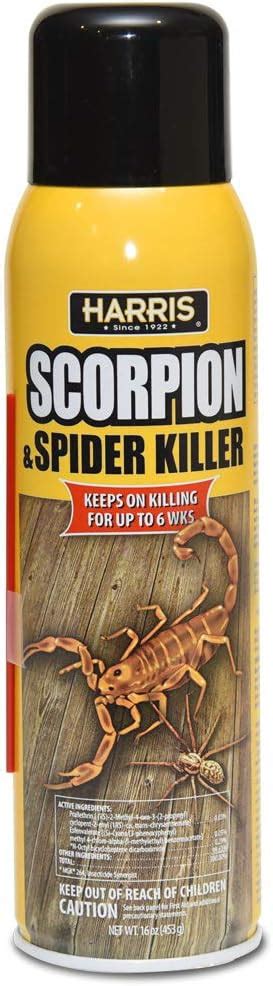 Harris Scorpion And Spider Killer 16oz Aerosol With 6 Week Residual Kill Patio