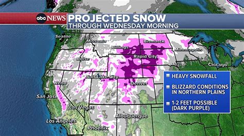 Sunday Forecast Calls For Snow Rain As Coast To Coast Storms Coat Us