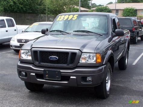 Dark Shadow Grey Metallic Ford Ranger Edge Supercab