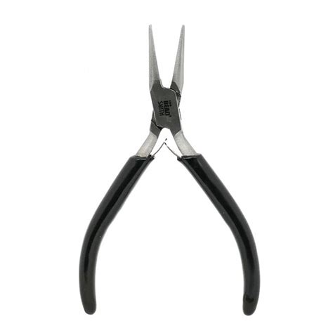 Beadsmith Super Fine Chain Nose Pliers Black Handle Beads And