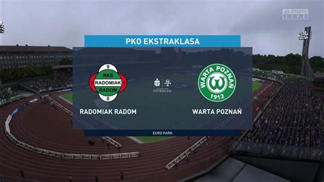 Fifa Radomiak Radom Vs Warta Poznan Pko Ekstraklasa