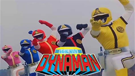 Kagaku Sentai Dynaman Henshin And Roll Call Youtube