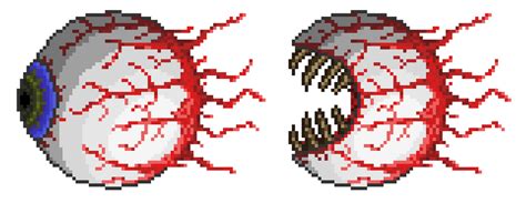 Eye of Cthulhu [Terraria] by Colsjin on DeviantArt