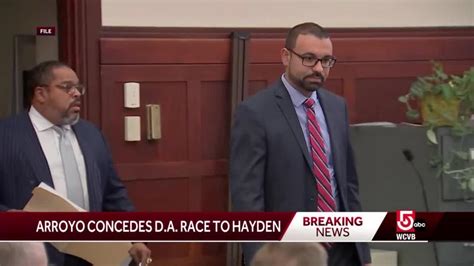 Ricardo Arroyo Concedes Da Race To Kevin Hayden