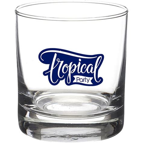 Printed Libbey Whiskey Glasses